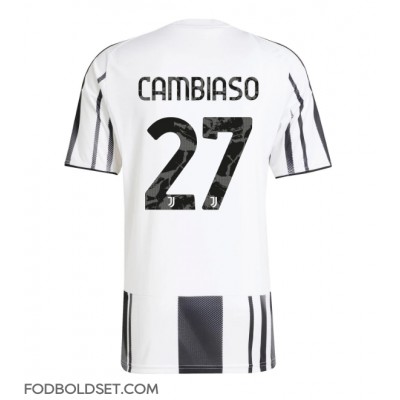 Juventus Andrea Cambiaso #27 Hjemmebanetrøje 2025-26 Kortærmet Juventus Andrea Cambiaso #27 Hjemmebanetrøje 2025-26 Kortærmet